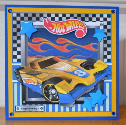 Hot Wheels 12 by Debbie Knechtel