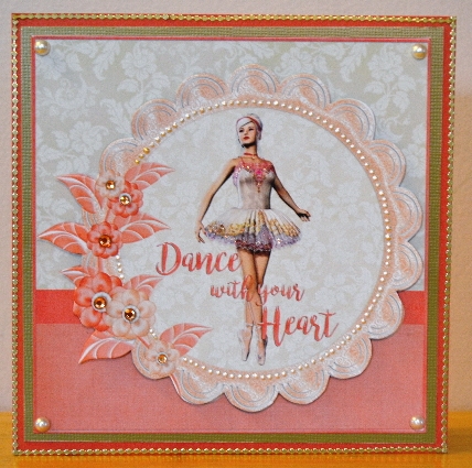 Dance with Your Heart - Beautiful Ballerina Mini Card Kit by Debbie Knechtel