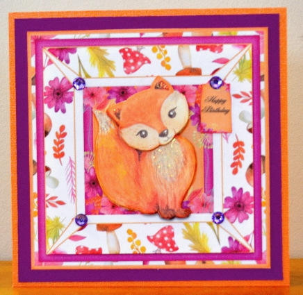 Magical Watercolor Themed Card Topper Kit 1323 by Debbie Knechtel