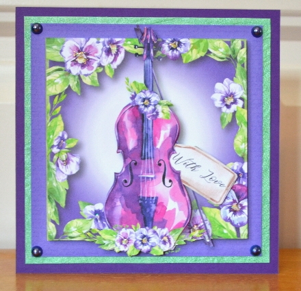 Violet Melody by Debbie Knechtel