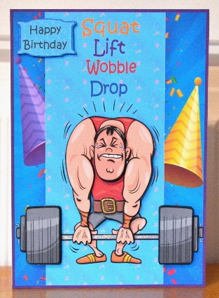 Squat lift wobble drop by Debbie Knechtel