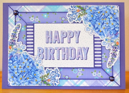 Happy Birthday Bloom 1501 by Debbie Knechtel