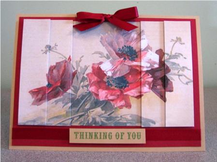 Poppy Bunch Side Stacker by Debbie Knechtel