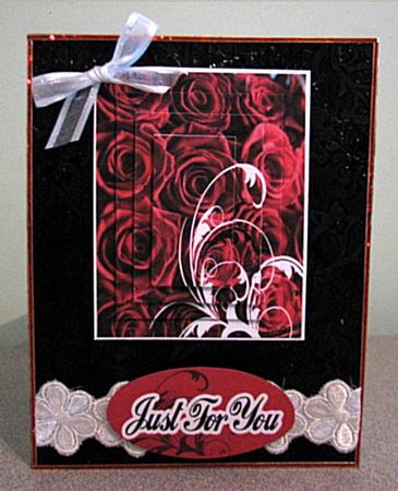 Red Roses Pyramid by Debbie Knechtel