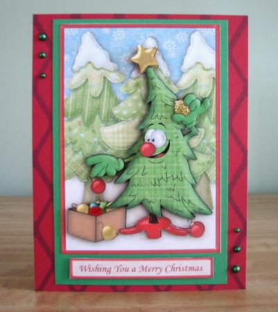 Decorating the Tree Topper & Decoupage by Debbie Knechtel