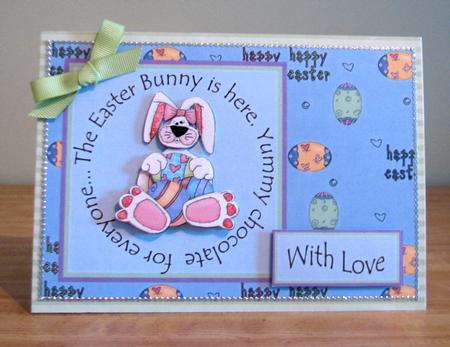 Yummy Chocolate Rabbit by Debbie Knechtel
