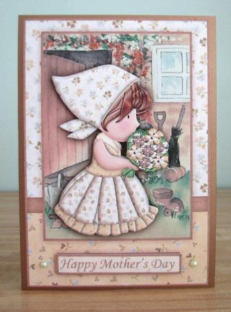Flowers for You Topper and Decoupage by Debbie Knechtel