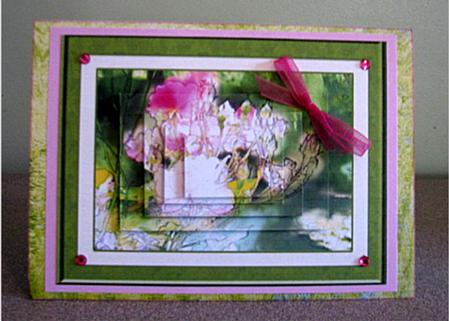 Roses in the Garden by Debbie Knechtel