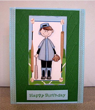 Baseball Player by Debbie Knechtel