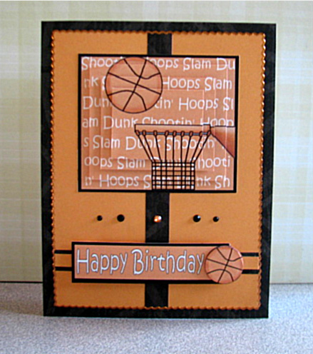 Basketball Pyramid Design by Debbie Knechtel