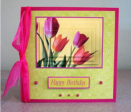 Mixed Tulips by Debbie Knechtel