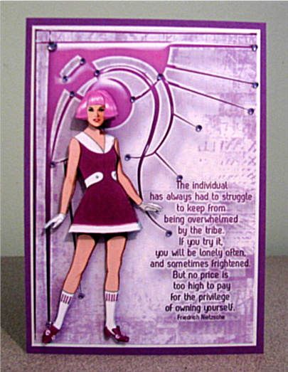 Fashionista Xalvadora by Debbie Knechtel