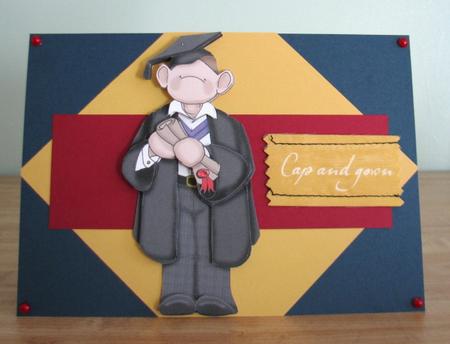 Graduation Doodles (male) by Debbie Knechtel