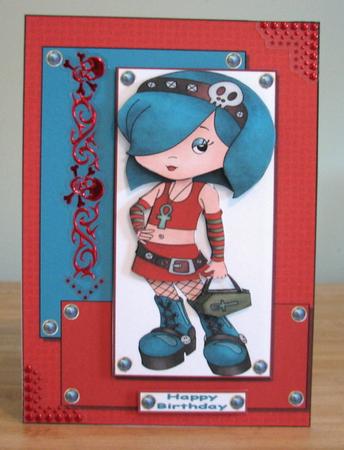 Gothic Chick by Debbie Knechtel