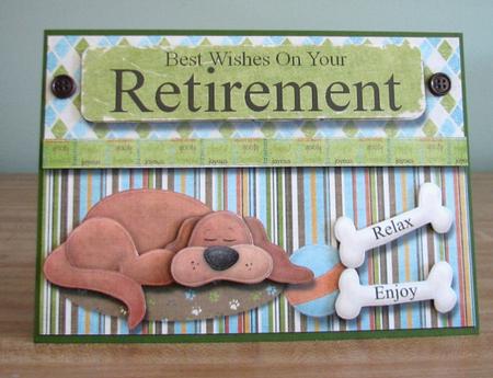 Best Wishes on Your Retirement Card Front by Debbie Knechtel