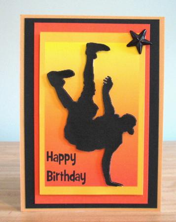 Break Dancing 4 by Debbie Knechtel
