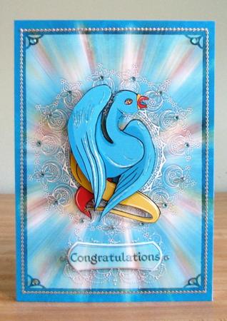 Birdie Buddies 9, Condor by Debbie Knechtel