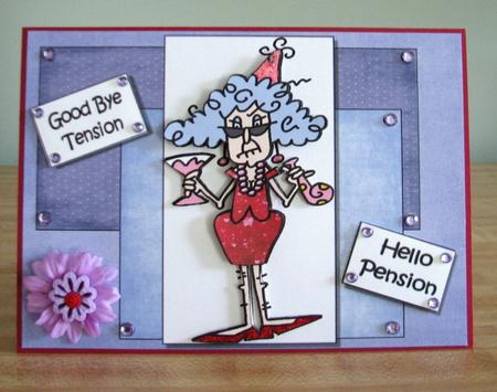 Stella Says Goodbye Tension Decoupage by Debbie Knechtel