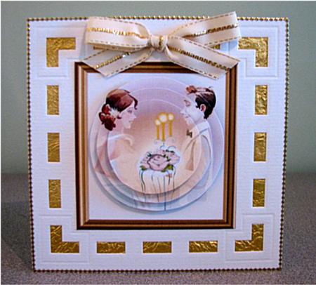 Romantic Wedding Pyramage by Debbie Knechtel