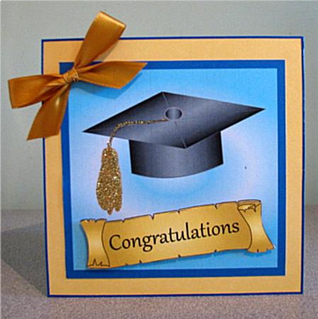 Graduation Toppers in Black by Debbie Knechtel