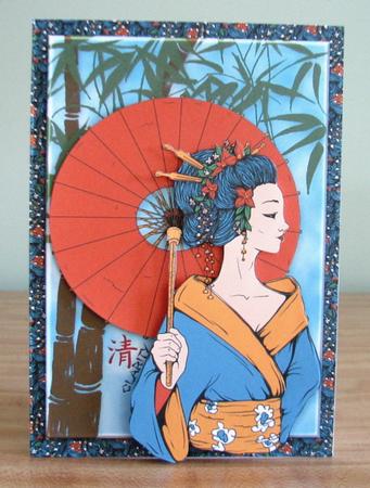 Options Bumper Kit Geisha 7, Clarity by Debbie Knechtel