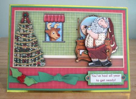 You've Had All Year to Get Ready! Christmas Decoupage by Debbie Knechtel