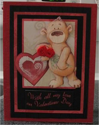 Hunni Bear with All My Love. by Debbie Knechtel