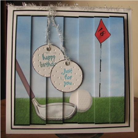 Golf Side Stacker by Debbie Knechtel
