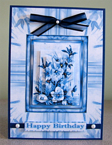 Shades of Blue by Debbie Knechtel