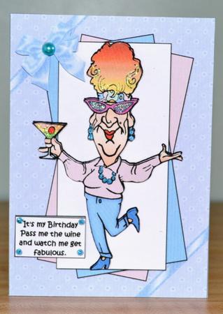 Edna Says Pass the Wine by Debbie Knechtel