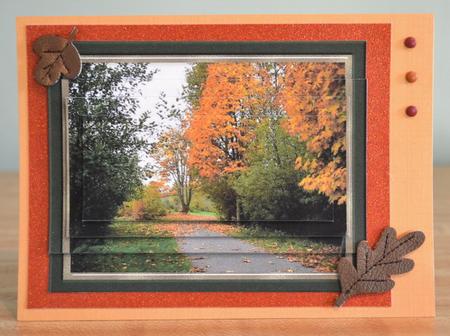 Country Lane Pyramid in the Middle by Debbie Knechtel