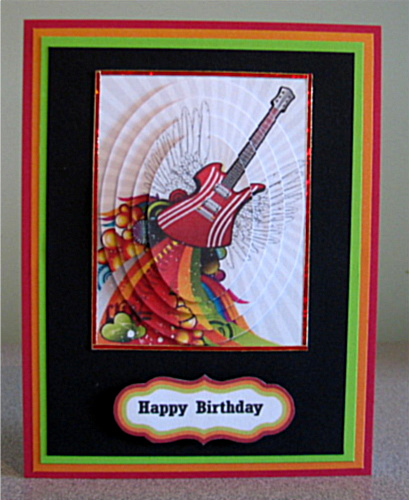 Guitar by Debbie Knechtel