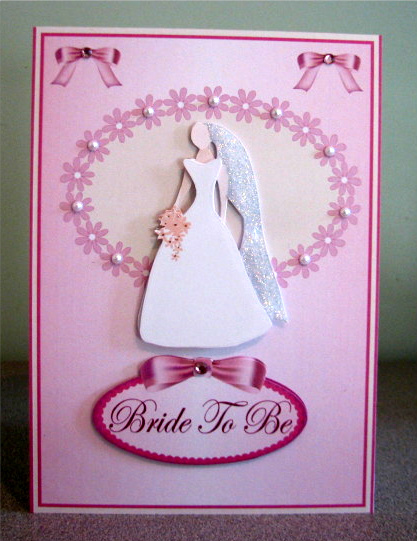 Bridal Shower Bride to Be Decoupage by Debbie Knechtel