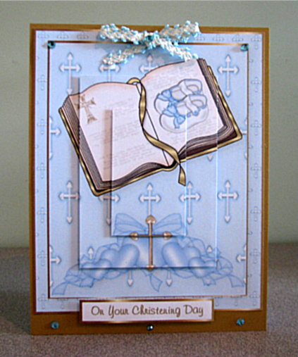 Christening Blue by Debbie Knechtel