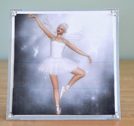 Ballerina Fairy Bottom Stacker 4 by Debbie Knechtel