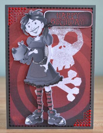 Goth Dot by Debbie Knechtel