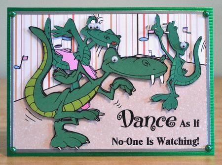 Dancing Alligators by Debbie Knechtel