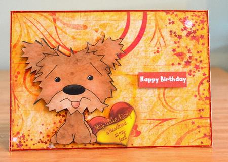 Doggone It! 2, Yorkie A5 Step by Step Mini-kit by Debbie Knechtel
