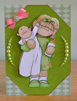 Babys Bottle Doodles by Debbie Knechtel