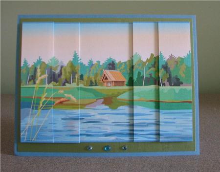 By the Lake Side Stacker by Debbie Knechtel