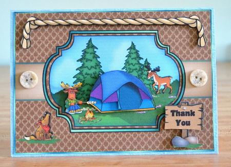 Camping Fun Sbs by Debbie Knechtel