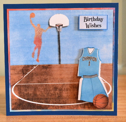 Basketball 8x8inch Step by Step by Debbie Knechtel