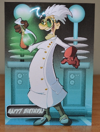 Mad Scientist Dude by Debbie Knechtel