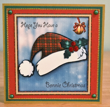 Scottish Christmas Bonnet by Debbie Knechtel