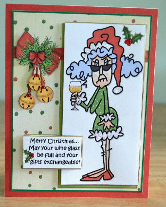 Stella Wishes You a Merry Christmas Quick Card by Debbie Knechtel