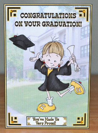 Graduation Girl by Debbie Knechtel