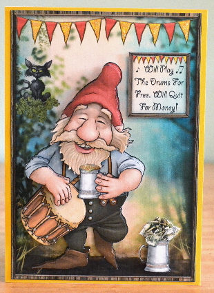 The Drunken Drummer by Debbie Knechtel