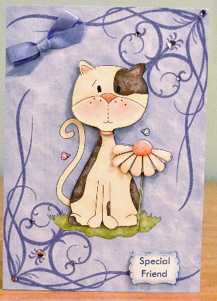 Katz 4, A5 Step by Step Card by Debbie Knechtel