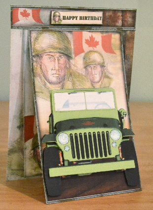 3 in 1 Coming Home - Canadian Flag by Debbie Knechtel