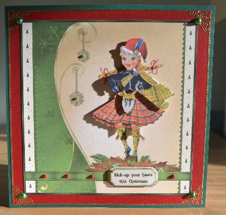 Dancing the Jig at Christmas Sbs by Debbie Knechtel